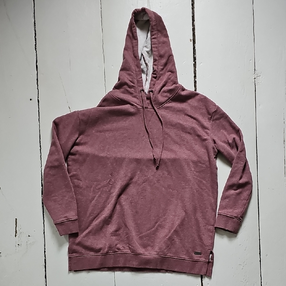 Women's Burgundy Hoodie Sweater